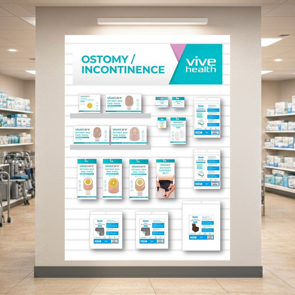 Ostomy / Incontinence Planogram