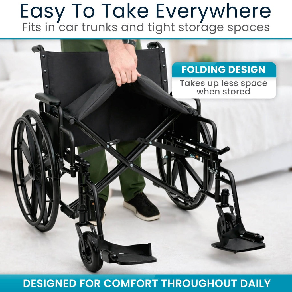 Bariatric Wheelchair (32", 700lbs)