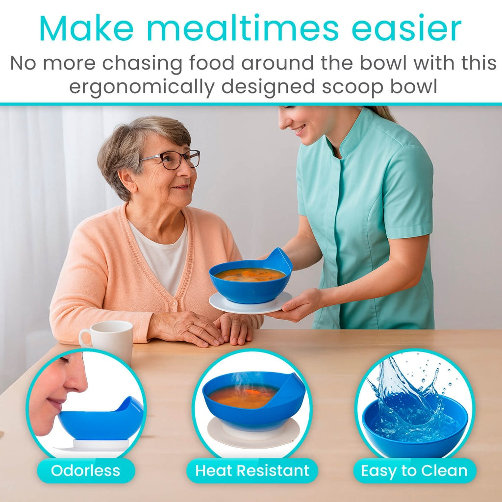 Spill Proof Scoop Bowl