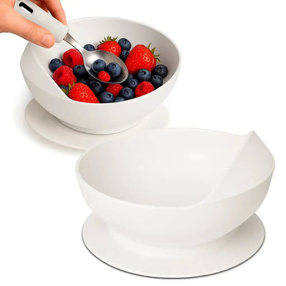 Spill Proof Scoop Bowl