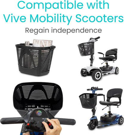 3 Wheel Mobility Scooter Basket