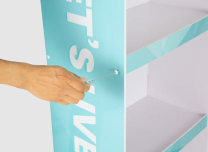 PVC Foam Shelf Floor Display (display only)