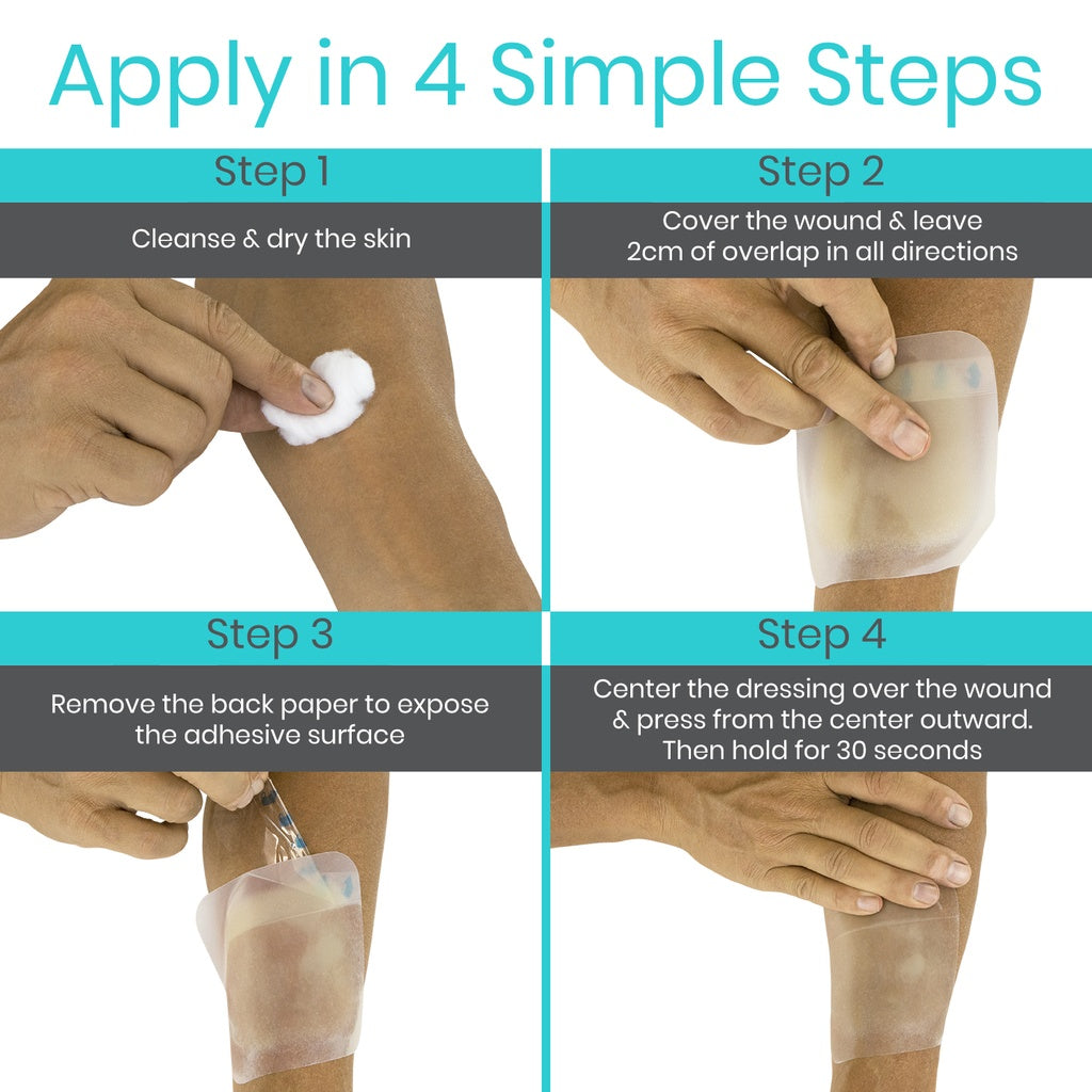 Hydrocolloid Bordered Dressing (Sterile) Vive Care