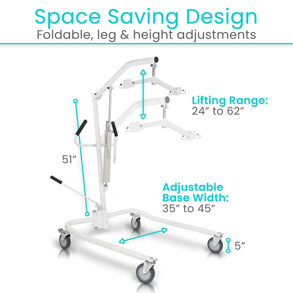 Core Hydraulic Patient Lift With Sling