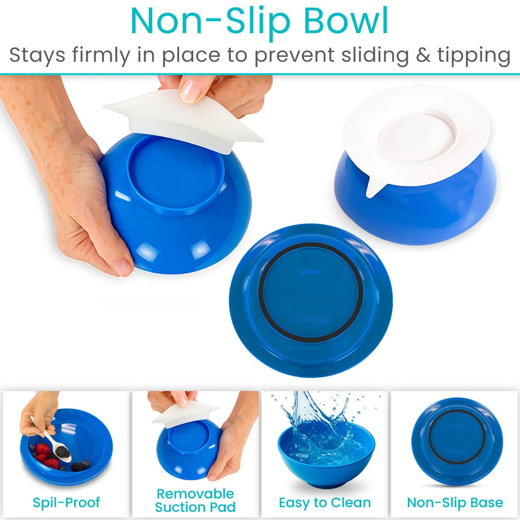 Spill Proof Scoop Plate and Bowl