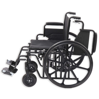 Heavy Duty Wheelchair (22"-24", 450 lbs)