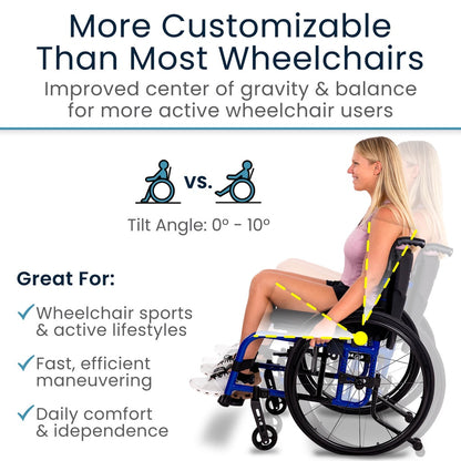 Active Wheelchair (15.5", 275 lbs)