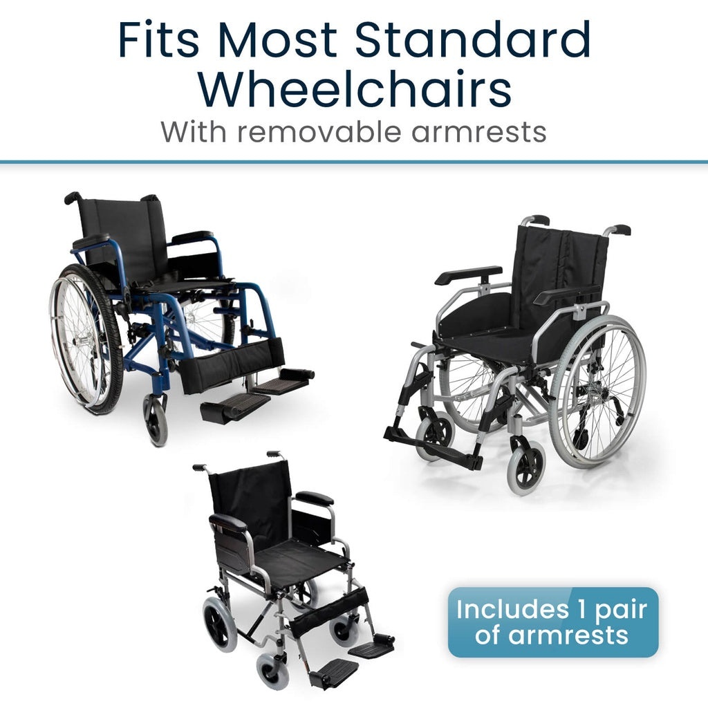 Height Adjustable Wheelchair Armrests