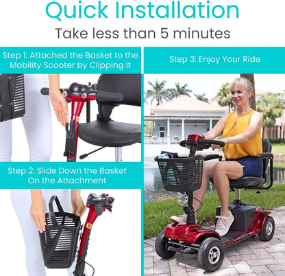3 Wheel Mobility Scooter Basket