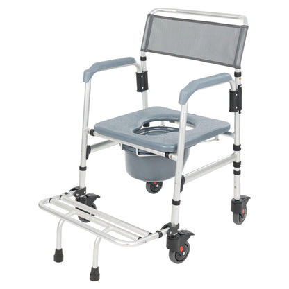 Core Shower Commode Transport Wheelchair (17", 275 lbs)