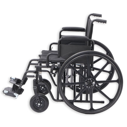 Heavy Duty Wheelchair (22"-24", 450 lbs)
