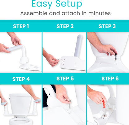 *Inspected Return* Rise Up Toilet Rail