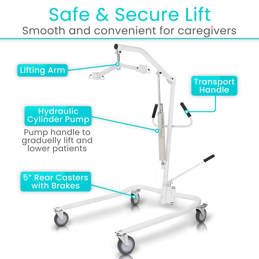Core Hydraulic Patient Lift With Sling