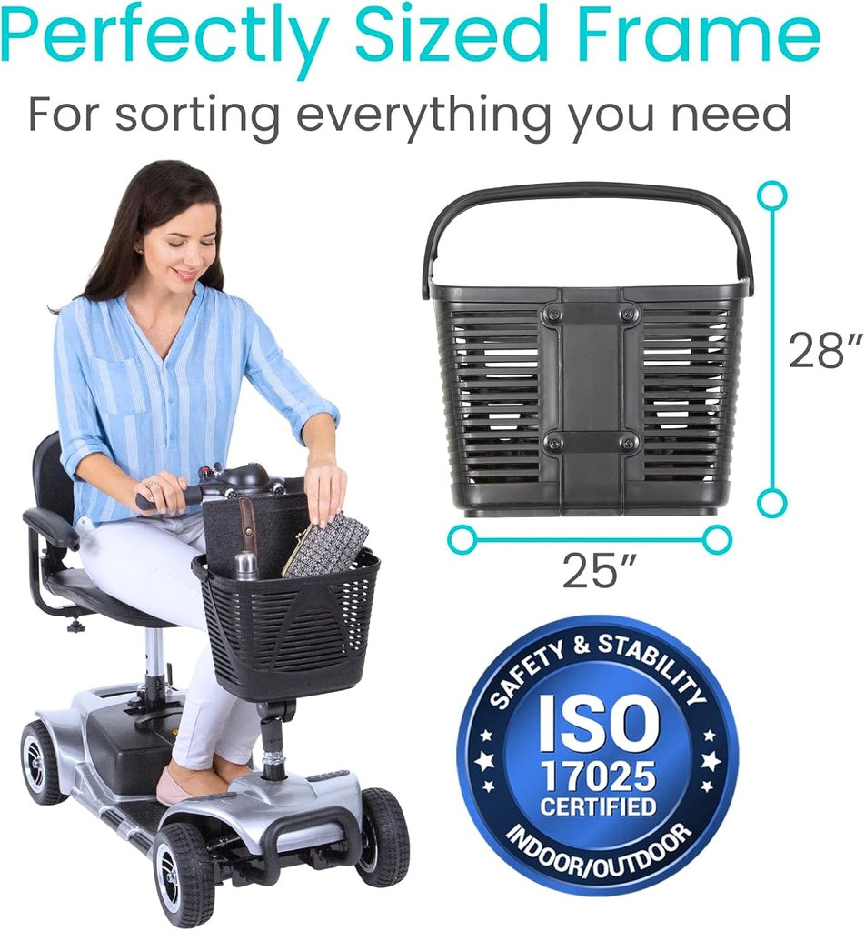 3 Wheel Mobility Scooter Basket