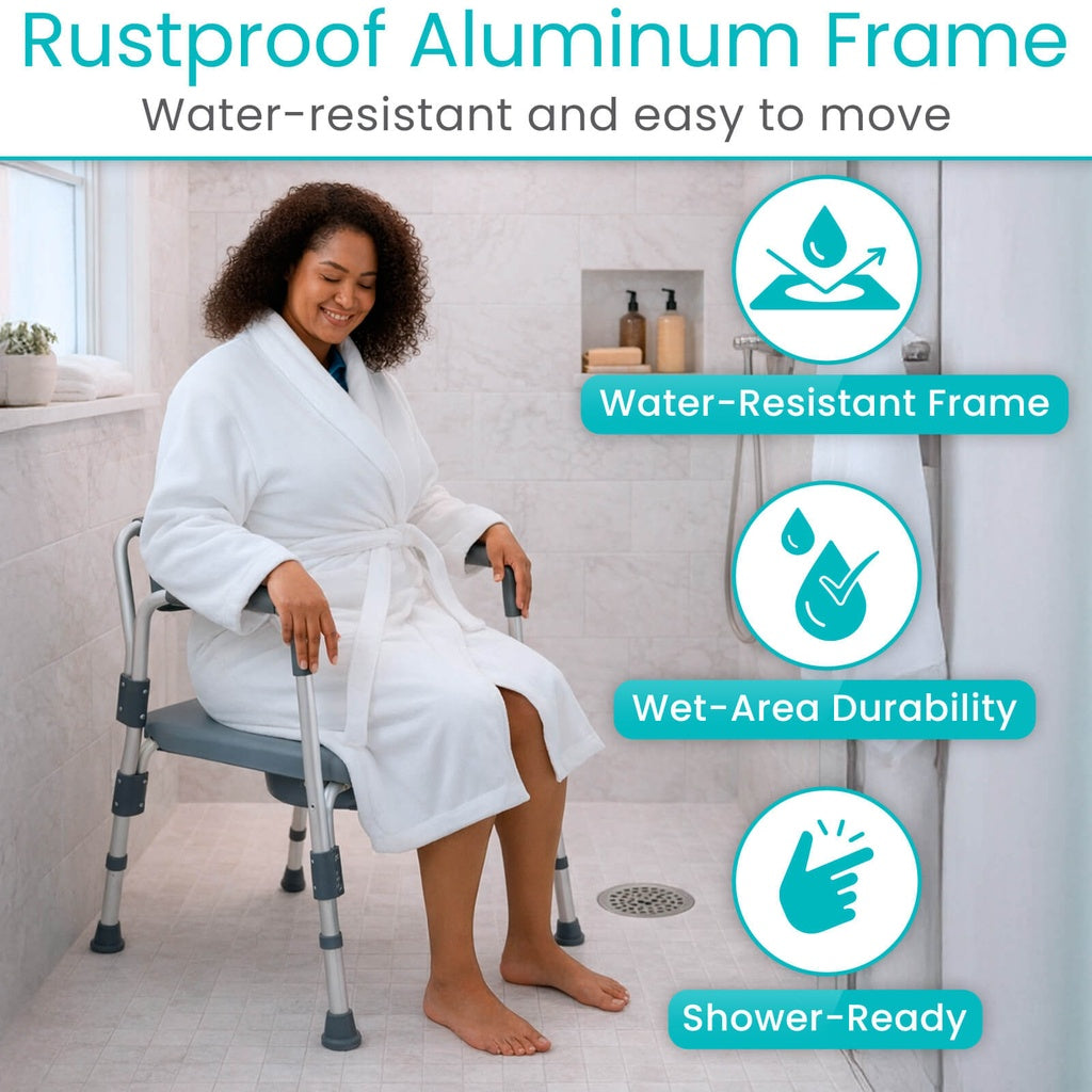 Bariatric 4 in 1 Commode & Shower Chair