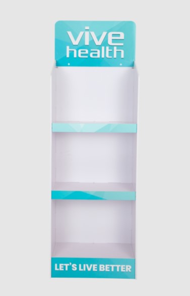 PVC Foam Shelf Floor Display (display only)