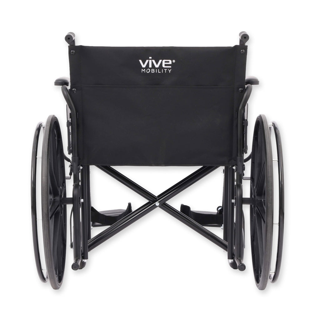 Heavy Duty Wheelchair (22"-24", 450 lbs)